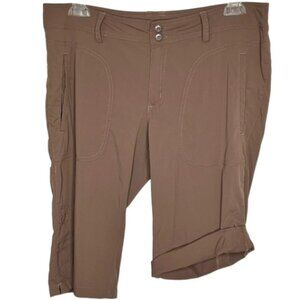 Patagonia Solimar Roll-Up Nylon Hiking Shorts - Earthenware - 12